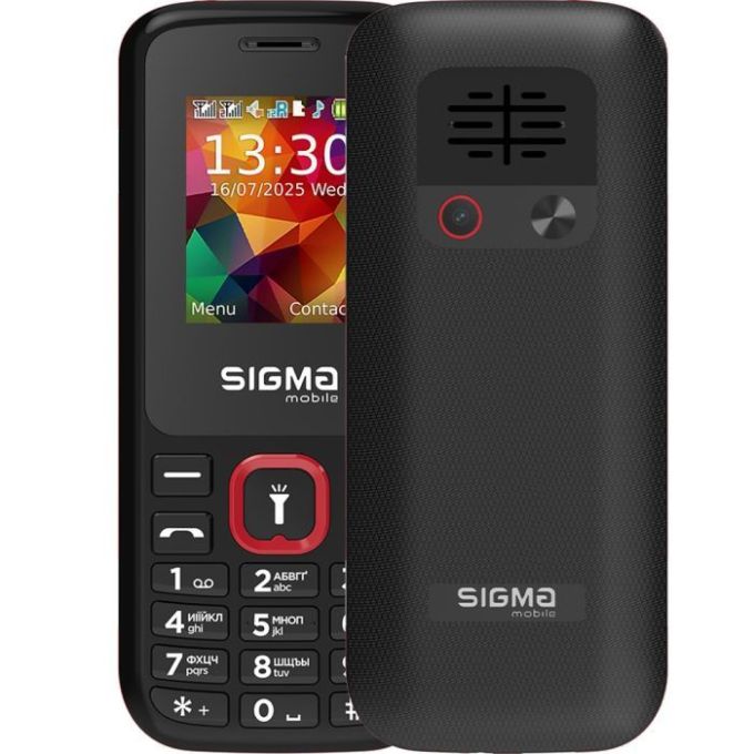 Мобільний телефон Sigma X-style 171 Mini Black Red