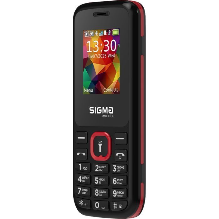 Мобільний телефон Sigma X-style 171 Mini Black Red