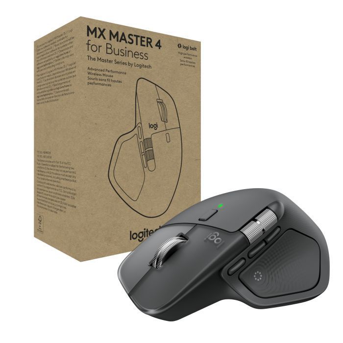 Мишка Logitech MX Master 4 for Business Wireless Graphite (910-007617)