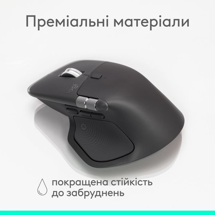 Мишка Logitech MX Master 4 for Business Wireless Graphite (910-007617)