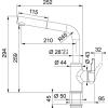 Змішувач для кухні Franke Urban Чорний матовий (115.0627.523)