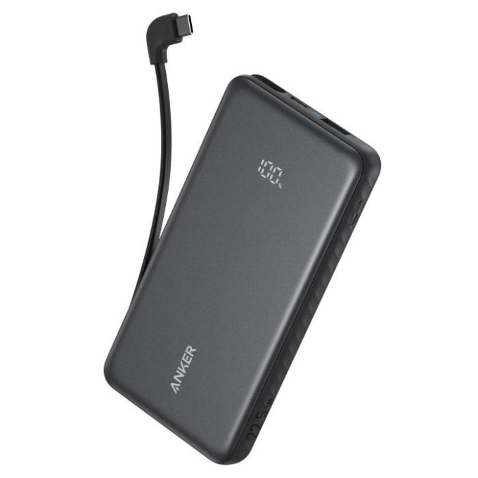 Батарея універсальна Anker Zolo 10000mAh 22.5W Black (A110DH11)