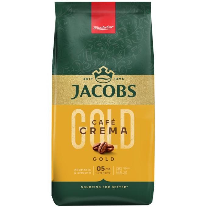 Кава в зернах Jacobs Crema Gold 1 кг