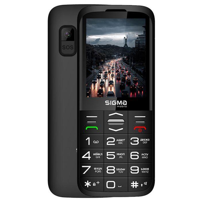 Мобільний телефон Sigma Comfort 50 Grace Type-C Black