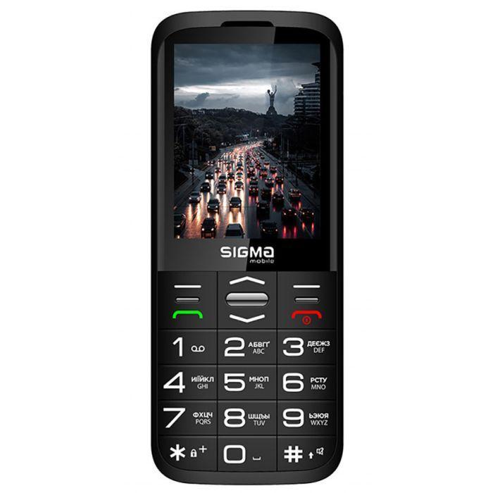 Мобільний телефон Sigma Comfort 50 Grace Type-C Black