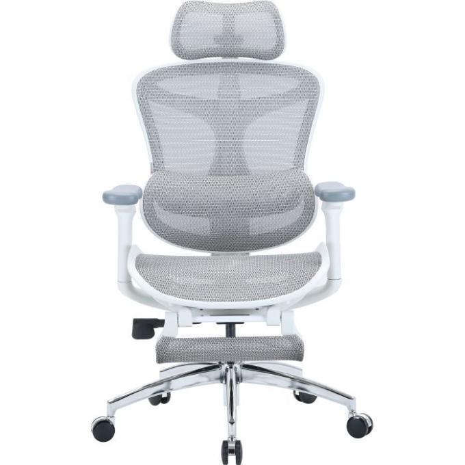 Офісне крісло з підставкою для ніг Sihoo DORO C300L Mesh White (DORO-C300L-A3-102-JT)
