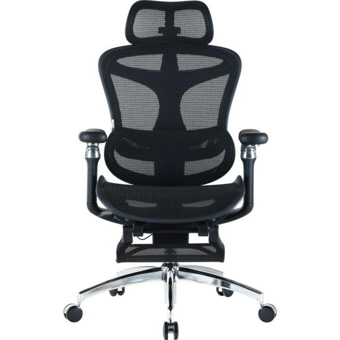 Офісне крісло з підставкою для ніг Sihoo DORO C300 Pro Mesh Black (DORO-C300-PRO-M101-JT)