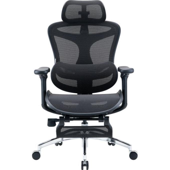 Офісне крісло з підставкою для ніг Sihoo DORO C300L Mesh Black (DORO-C300L-A3-101-JT)
