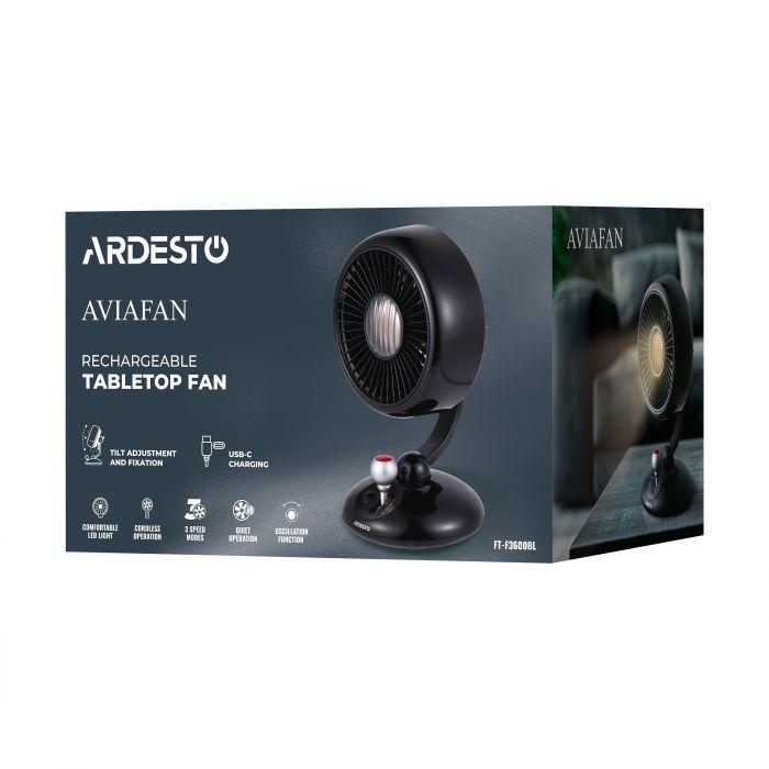 Вентилятор Ardesto AviaFan Black (FT-F3600BL)