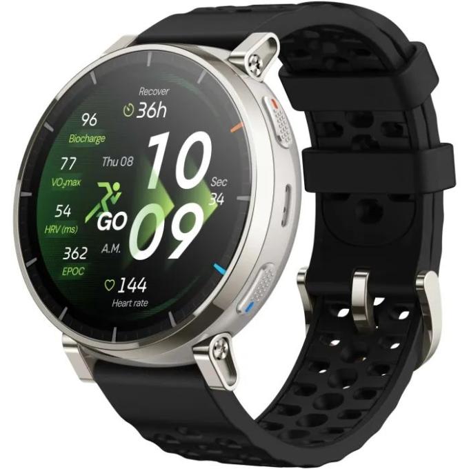 Смарт-годинник Amazfit Active 3 Premium Silver