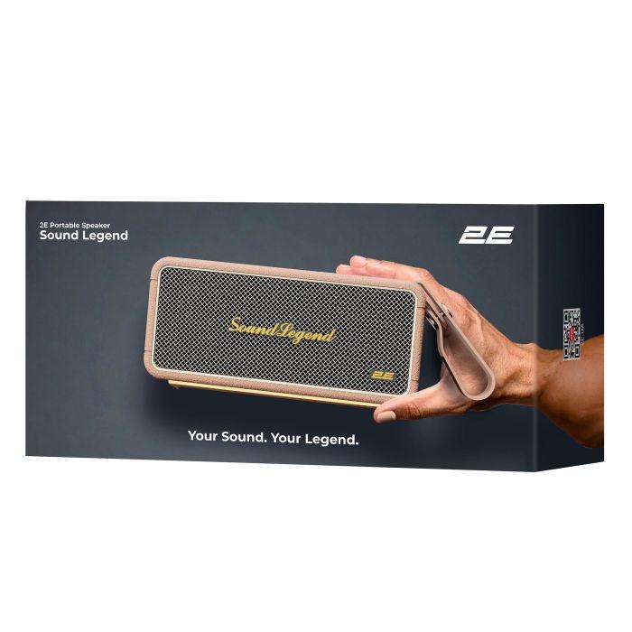 Акустична система 2E SoundLegend Brown