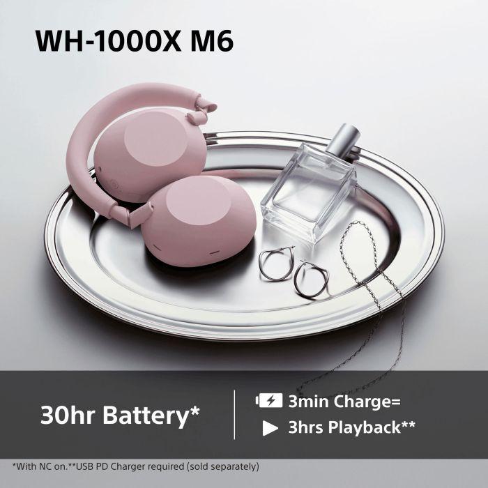 Навушники Sony WH-1000XM6 Sand Pink