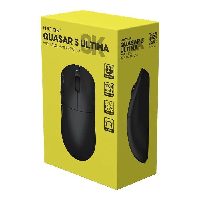 Мишка Hator Quasar 3 Ultima 8K Wireless Black (HTM762)