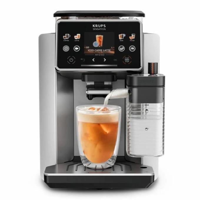 Кавомашина Krups Sensation Elite Hot & Cold (EA918GE0)