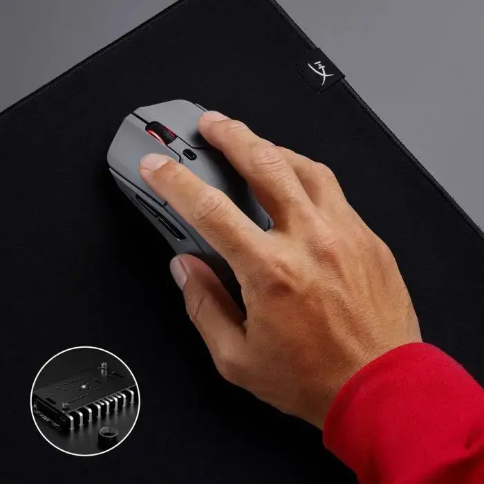 Мишка HyperX Pulsefire Haste 2 Pro Wireless Gray (A1KY5AA)