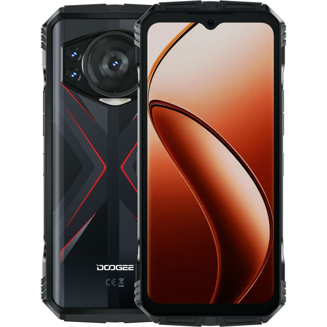 Смартфон Doogee S118 8/512 Black Red