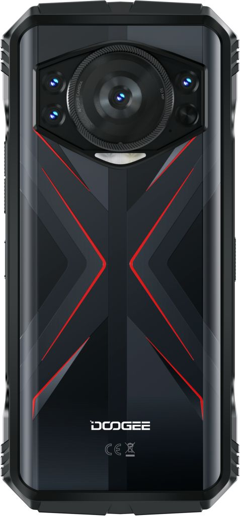 Смартфон Doogee S118 8/512 Black Red