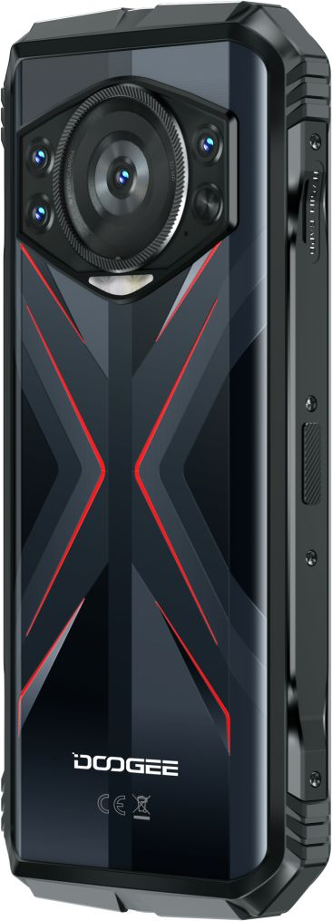 Смартфон Doogee S118 8/512 Black Red