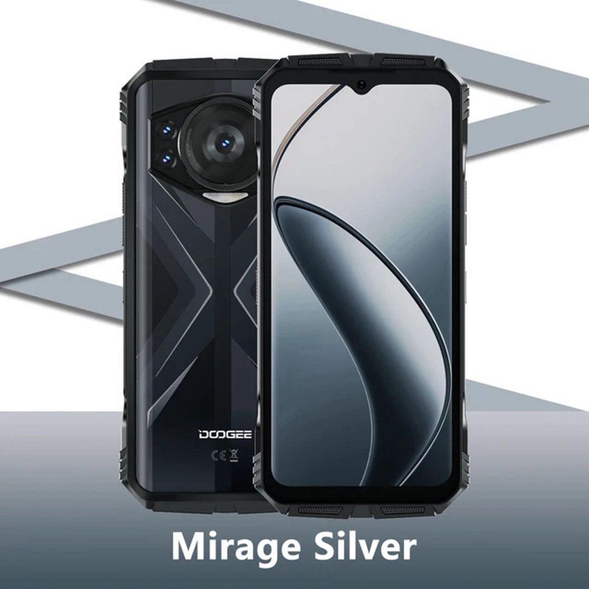 Смартфон Doogee S118 8/512 Black Silver