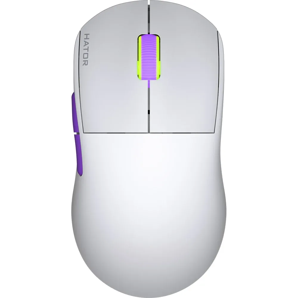 Мишка Hator Quasar 2 Ultra 4K Wireless White Lilac (HTM571WL)