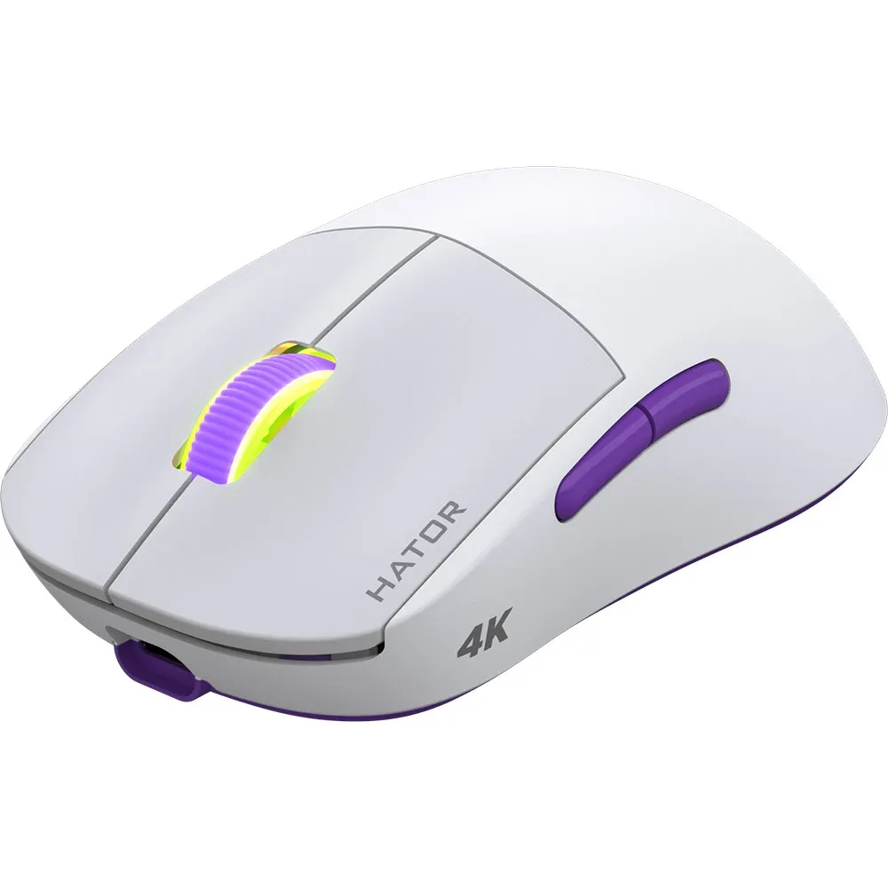 Мишка Hator Quasar 2 Ultra 4K Wireless White Lilac (HTM571WL)