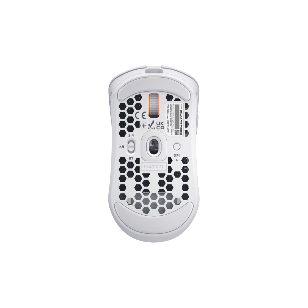 Мишка Hator Stellar Pro Wireless White (HTM-551)