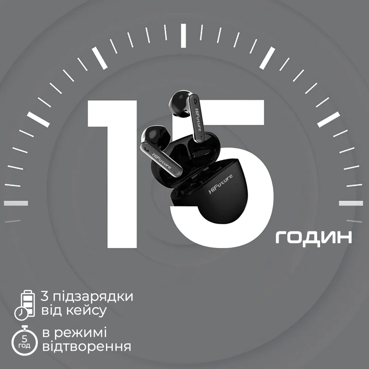 Навушники HiFuture ColorBuds2 Black