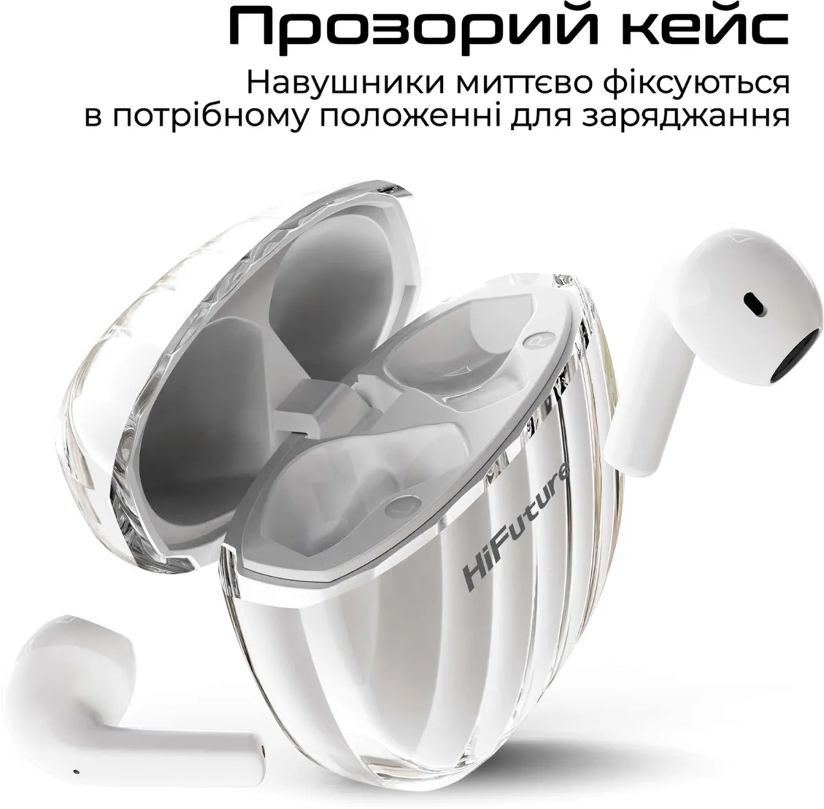 Навушники HiFuture FlyBuds3 White