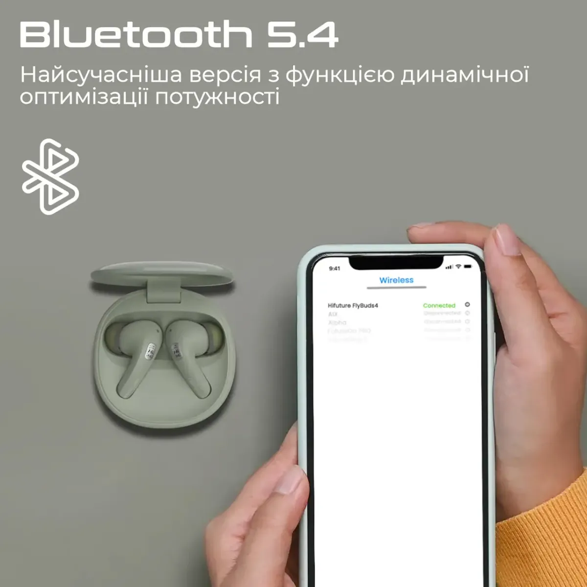 Навушники HiFuture FlyBuds4 Hot Pink