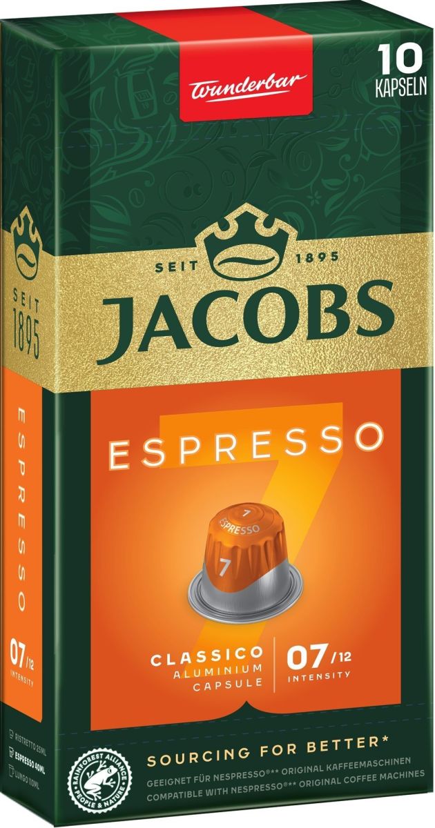 Кава в капсулах Jacobs Espresso Classico 10шт