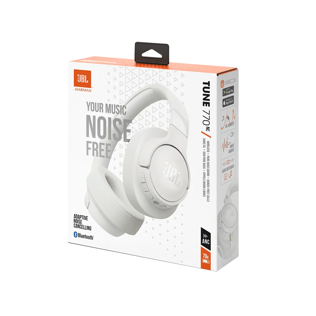 Навушники JBL Tune 770NC White