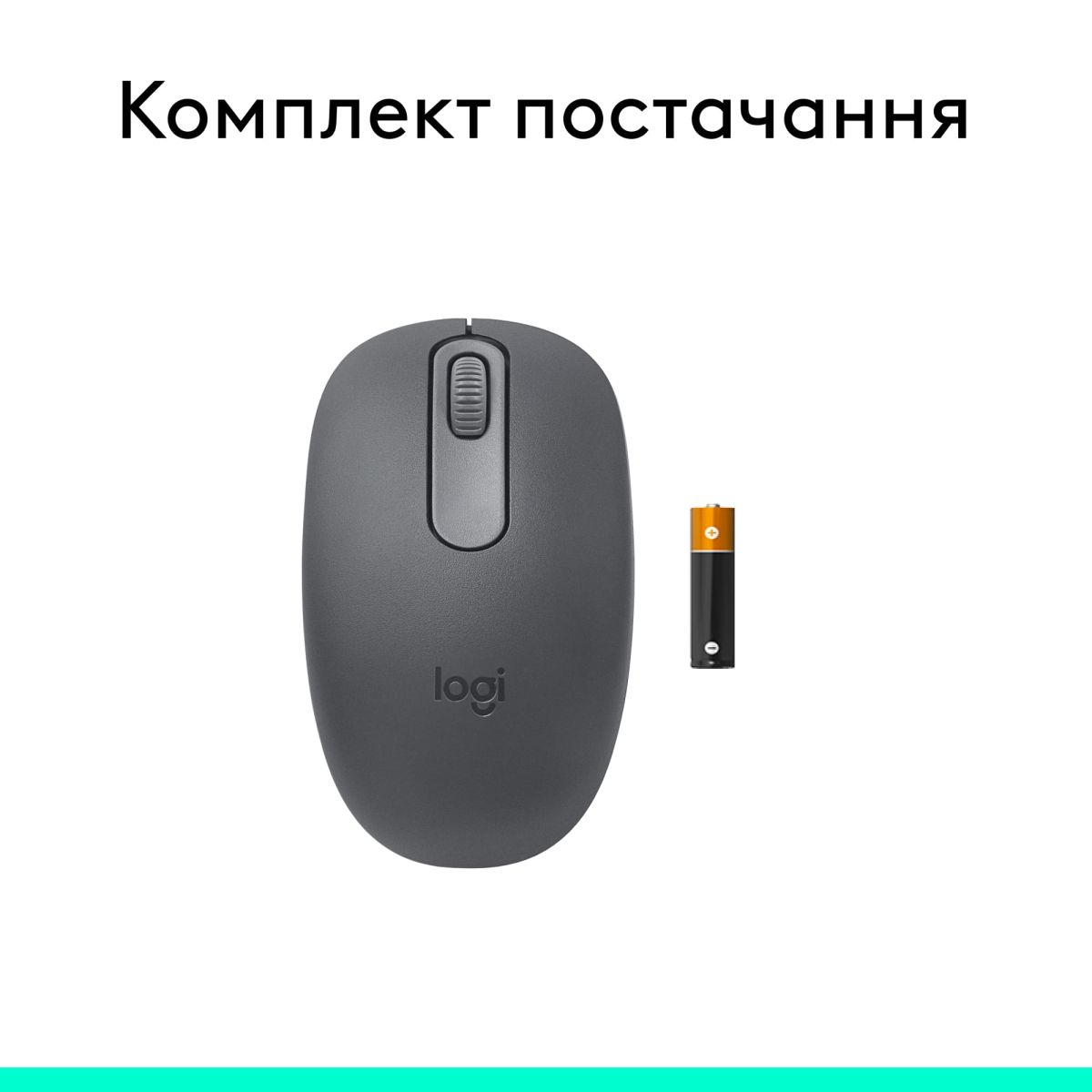Мишка Logitech M196 Bluetooth Graphite (910-007459)