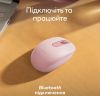 Мишка Logitech M196 Bluetooth Rose (910-007461)