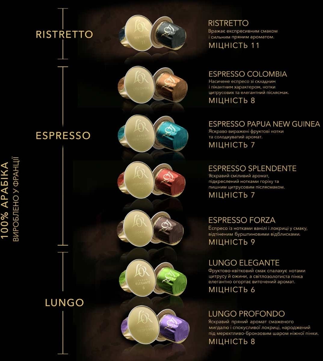 Кава в капсулах L'OR Espresso Colombia 10шт