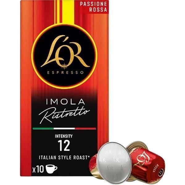 Кава в капсулах L'OR Rossa Imola Ristretto 10шт