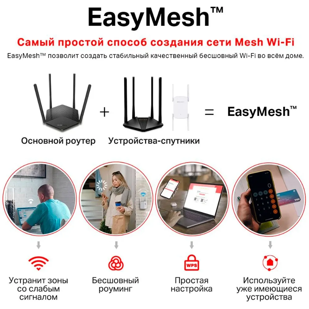 Маршрутизатор Mercusys MR60X