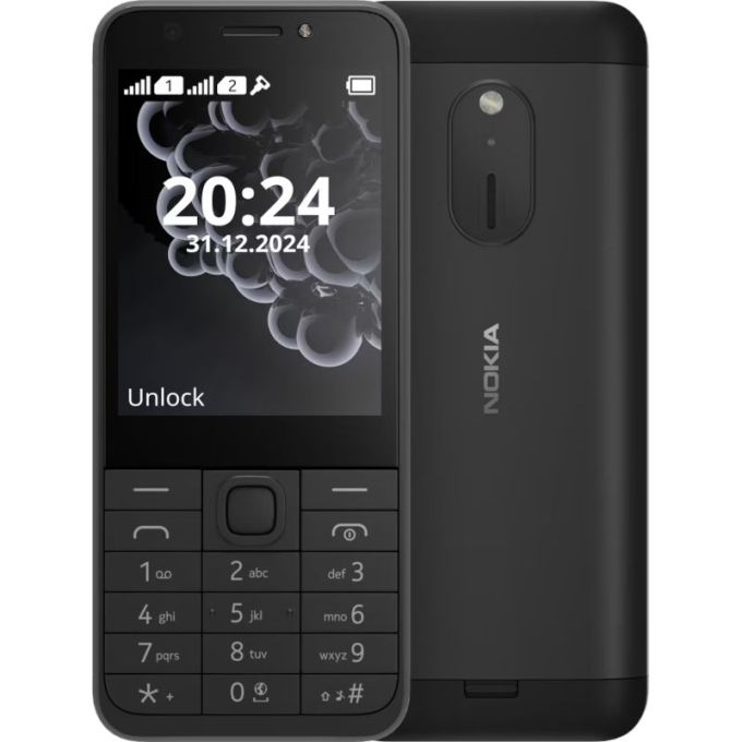 Мобільний телефон Nokia 230 DS 2024 Black