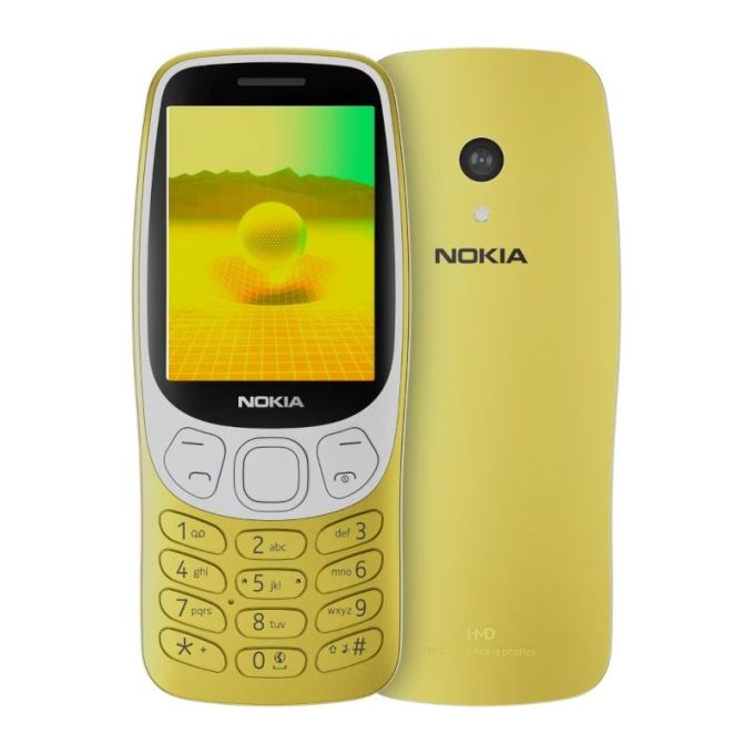 Мобільний телефон Nokia 3210 DS 2024 Y2K Gold