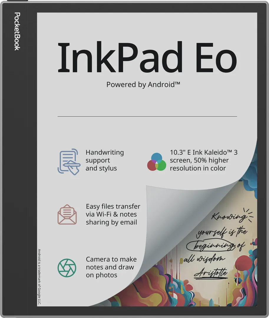 Електронна книга Pocketbook 1042 InkPad Eo Mist Grey