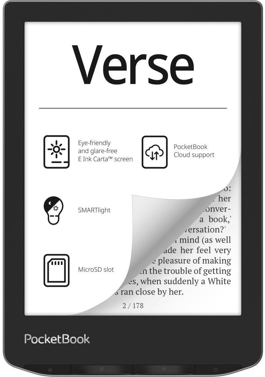 Електронна книга Pocketbook 629 Verse Mist Grey