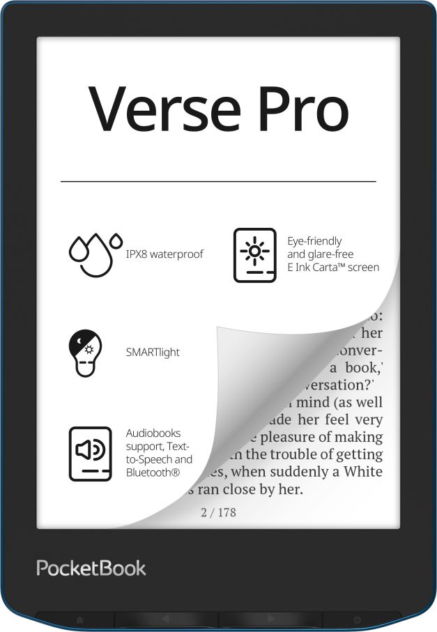 Електронна книга Pocketbook 634 Verse Pro Azure