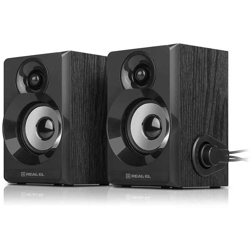 Акустична система REAL-EL S-200 Black