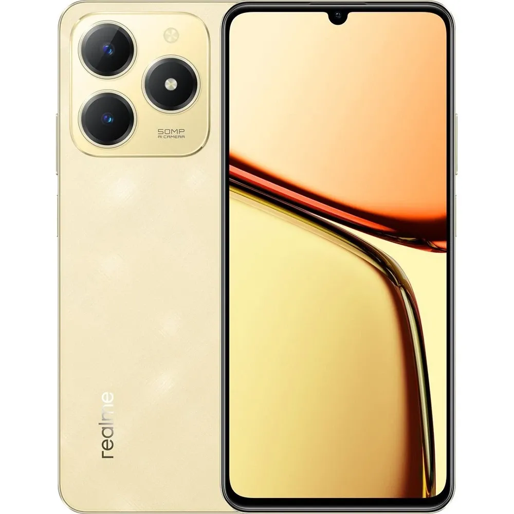 Смартфон realme C61 8/256 Sparkle Gold