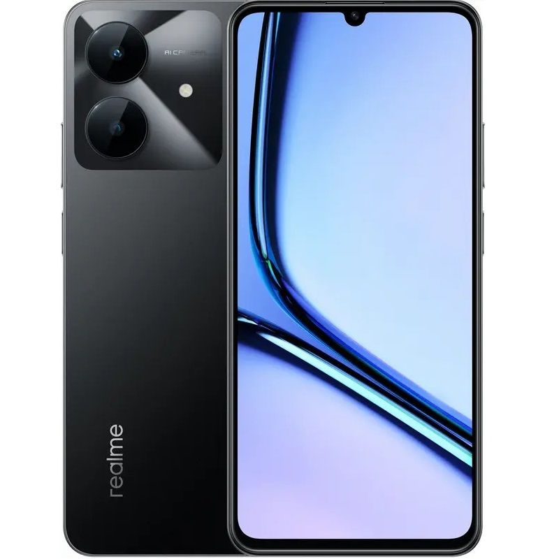 Смартфон realme Note 60x 3/64 Marble Black