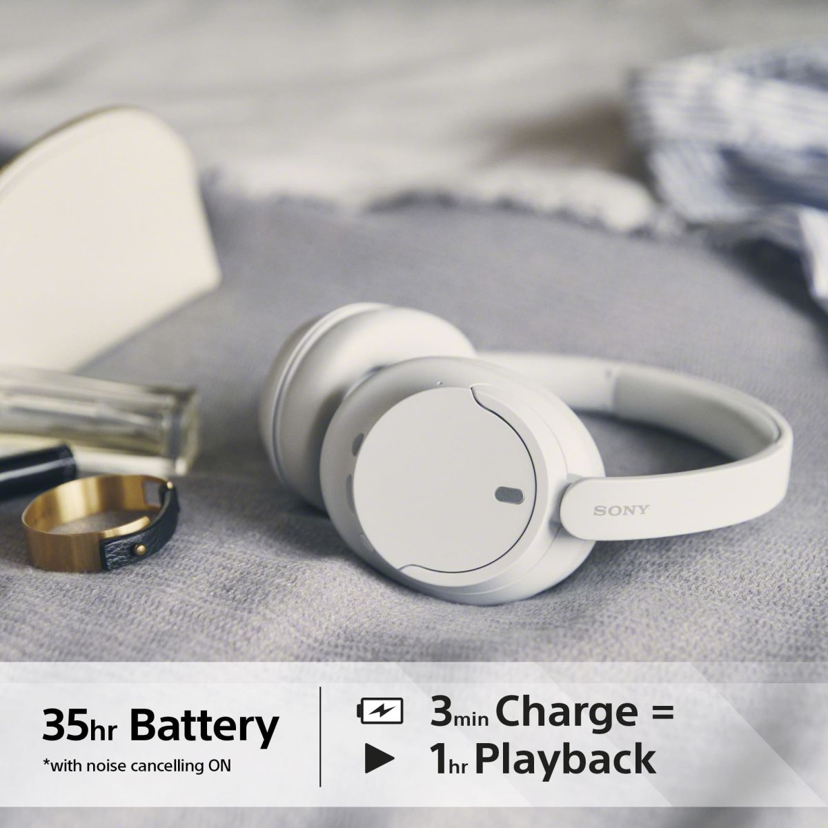 Навушники Sony WH-CH720N Wireless White