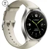 Смарт-годинник Xiaomi Watch 2 Titan Gray Case White Leather Strap